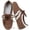 Brown, variant on BERANMEY Non-Slip Fashion Sneakers for Women Cozy Lace-Up Color Block Casual Shoes Memory Foam Insole Trendy Womens Footwear Comfortable Casual Womens Sneakers Stylish Shoes Women Breathable Footwear