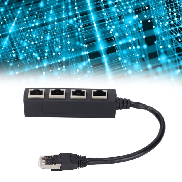 Adaptador De Cable De Red, Equipo Inalámbrico Placa PCB Adaptador Ethernet Rendimiento De Transmisión Para Switch TV Para ADSL Hub