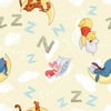 Disney Pooh Nursery Pooh Sleepy Zs Fabri