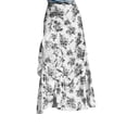 thumbnail image 5 of Maxi Skirts for Women High Waisted A-Line Hawaiian Soft & Breathable Spring a Line High Waisted Wedding Guest Party Long Skirt, 5 of 5