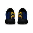 thumbnail image 4 of Kentucky Stte Cardinal and Goldenrod Flower Shoes Sneakers Black Size 4.5, 4 of 7