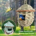 thumbnail image 2 of BirdHouses for Outside with Pole, Wood Birdhouse for Outdoors Hanging Garden Patio Decorative for Sparrow Throstle Outdoor Nesting Box, 2 of 8