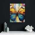 thumbnail image 4 of ZFLMY Butterfly Paint Splatters Canvas Wall Art Modern Prints for Home Decor Living Room Bathroom Bedroom Office, Perfect Gift Ideas 16x20in, 4 of 5