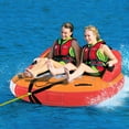 thumbnail image 2 of Gymax 2 Person Inflatable Towable Tubes for Boating Water Tubes for Boats to Pull, 2 of 10