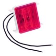 thumbnail image 1 of Bargman 47-86-410 Trailer Light 86 Series Side Marker Light; LED Bulb; Red Lens, 1 of 1