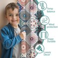 thumbnail image 3 of Blackout Kids Curtains,Boho Bohemia Flower Childrens Insulated Curtains Set Of 2,Bedroom Essentials,Toddler Room Decor 42"x84"(106x213cm), 3 of 4