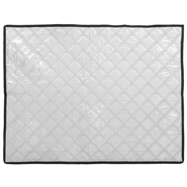 Funda para congelador: Funda aislante de aluminio para congelador horizontal (110 x 100 cm), impermeable y parasol. Protector para mininevera resistente a los rayos UV para uso en exteriores.