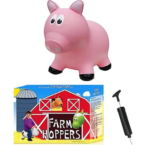 farm hoppers pig