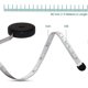 thumbnail image 2 of 2 Pack Soft Tape Measures for Tailor Cloth Knitting Craft Body Measurement Retractable Measuring Body Measuring Tapes, 60 Inch 150cm (Black), 2 of 3