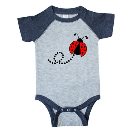 

Inktastic Cute Red Ladybug Gift Baby Boy or Baby Girl Bodysuit