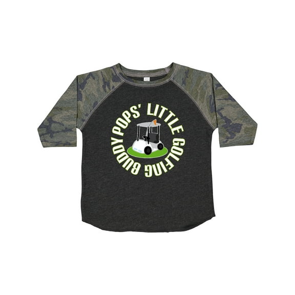 Inktastic Pops Little Golfing Buddy Boys Toddler T-Shirt