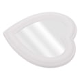 thumbnail image 2 of 1pc Exquisite Heart-shaped Mirror Clear Makeup Mirror Desktop Decorative Mirror, 2 of 4