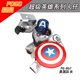 thumbnail image 1 of Minifiguras De Superhéroe De Marvel Lego Bloques De Construcción Iron Man Haoke SpiderMan Hormiga Hombre Figuras Juguete, 1 of 4
