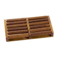 thumbnail image 2 of Pies de madera Talón ador Rodillo Herramientas de para pies cansados Relajación Antideslizante 6 filas jinwen masajeador de rodillos, 2 of 8