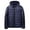AG1058# Navy, variant on ZXLBBD Men's Fall Winter Plus Size Light Zipper Pocket Hat Cotton Padded Coat Top Shirt Casual Outdoor Versatile Daily Wear