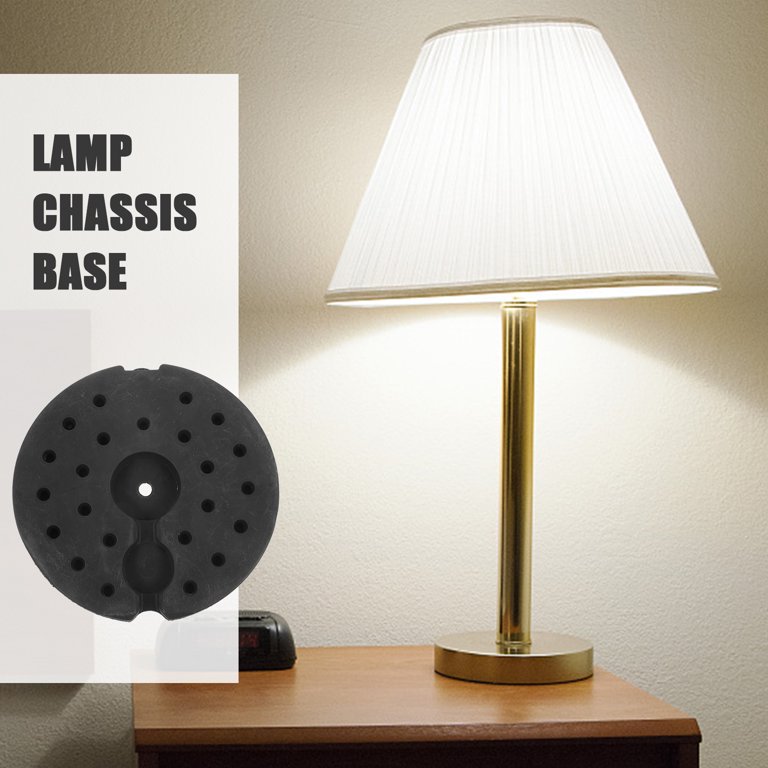 Heavy Duty Floor Lamp Base Weight - Plastic Counterweight For DIY Lamp Stability