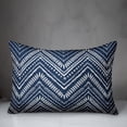 thumbnail image 2 of Creative Products Boho Chevron Navy 14x20 Indoor / Outdoor Pillow, 2 of 2