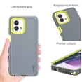 thumbnail image 3 of CoverON For Motorola Moto G Stylus 5G 2023 Case, Military Grade Heavy Duty Full Body Rugged Phone Cover, Gray, 3 of 8