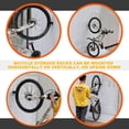 thumbnail image 5 of （Black）Bike Wall Mount - Padded Bicycle Hooks -Garage Bicycle Rack for Mountain, Road, and Kids Bikes, 5 of 5