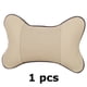 thumbnail image 5 of Almohada Universal Soporte para El Cuello Del Asiento Automóvil Con Reposacabezas Elástico (Beige), 5 of 9