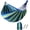 Blue, variant on Single Wide Thick Canvas Hammock Outdoor Camping Backpackaging Leisure Swing Portable Hanging Bed Sleeping Swing Hammock