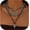 Style-A, variant on Western Necklaces Boho Layered Charm Necklace for Women Turquoise Beaded Choker Ox-head Pendant Necklace Western Jewelry for Women Cowgirl Accessories