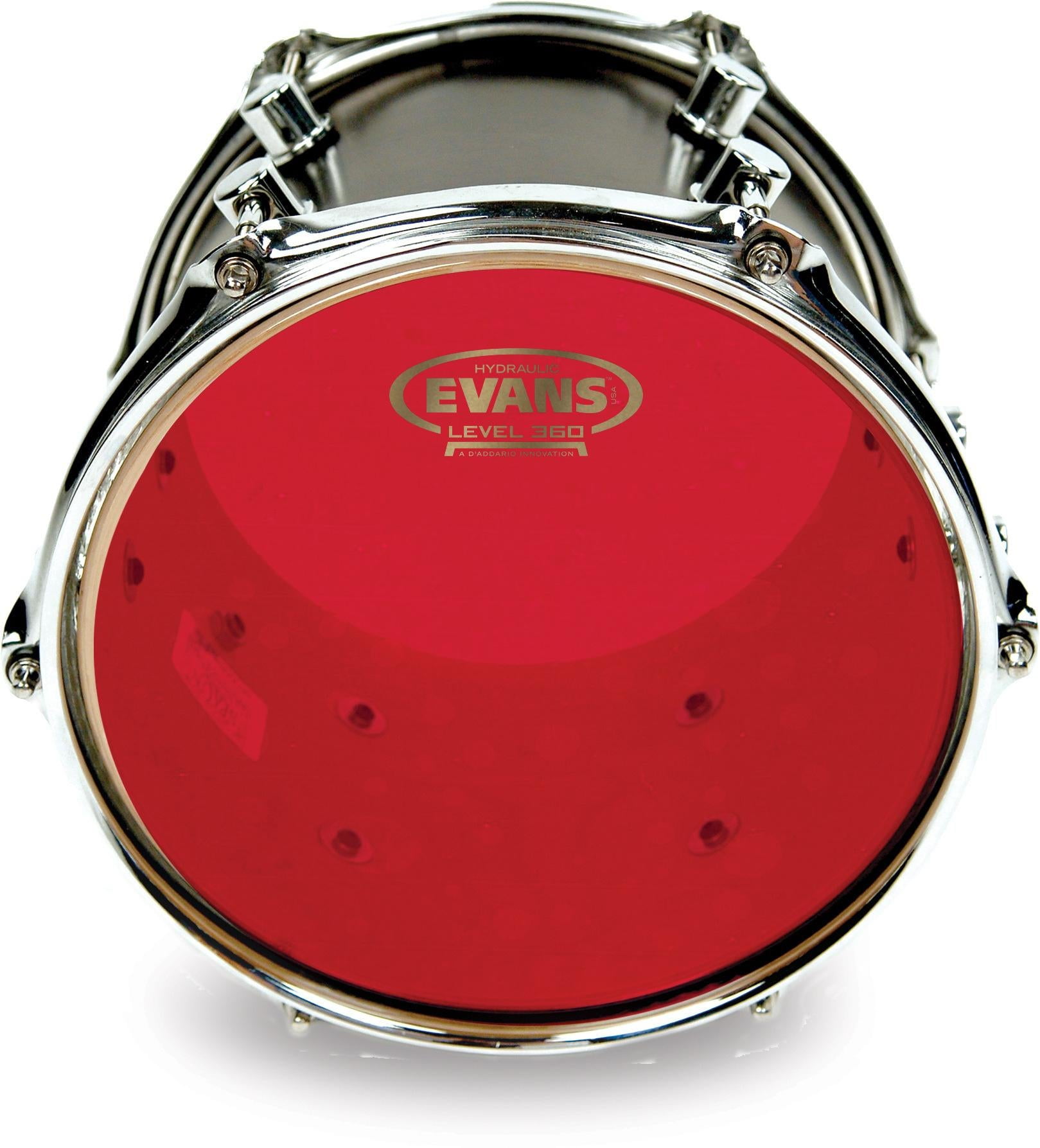 Evans Hydraulic Red Drum Head 6 Inch 
