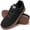 Black, variant on Sneakers for Women Suede Low-Top Shoes Casual Lace-Up Walking Shoes with Non-Slip
