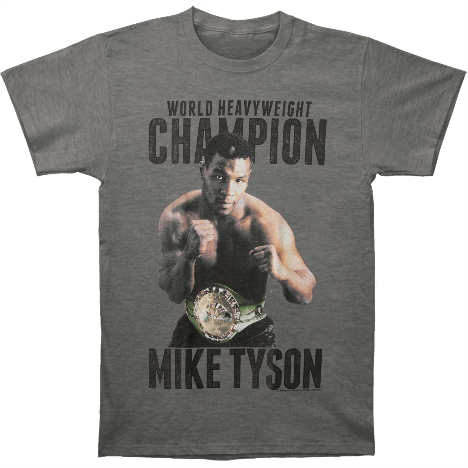 Mike Tyson - Mike Tyson Men's Undefeated Slim Fit T-shirt Heather ...