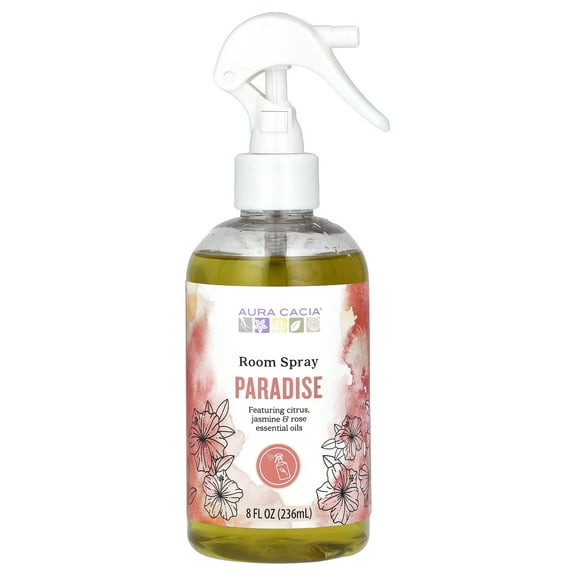 Aura Cacia Paradise Essential Oils Room Spray, 8 fl oz