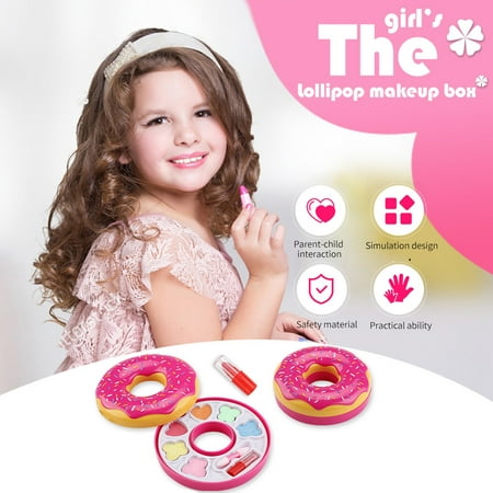 Girls Makeup Kit for Kids Kids Washable Makeup Set Girls Play Cosmetics ...