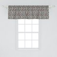 thumbnail image 2 of Ambesonne Leopard Print Valance Pack of 2, Modernized Cat Skin, 54"X18", Multicolor, 2 of 4