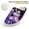 thumbnail image 4 of Devil Cuphead Kid's Cotton Slippers Winter Warm Soft Plush Slippers with Rubber Sole Non-Slip Indoor Outdoor Slip on Shoes Fluffy House Slippers For Boys Girls Teen, 4 of 8