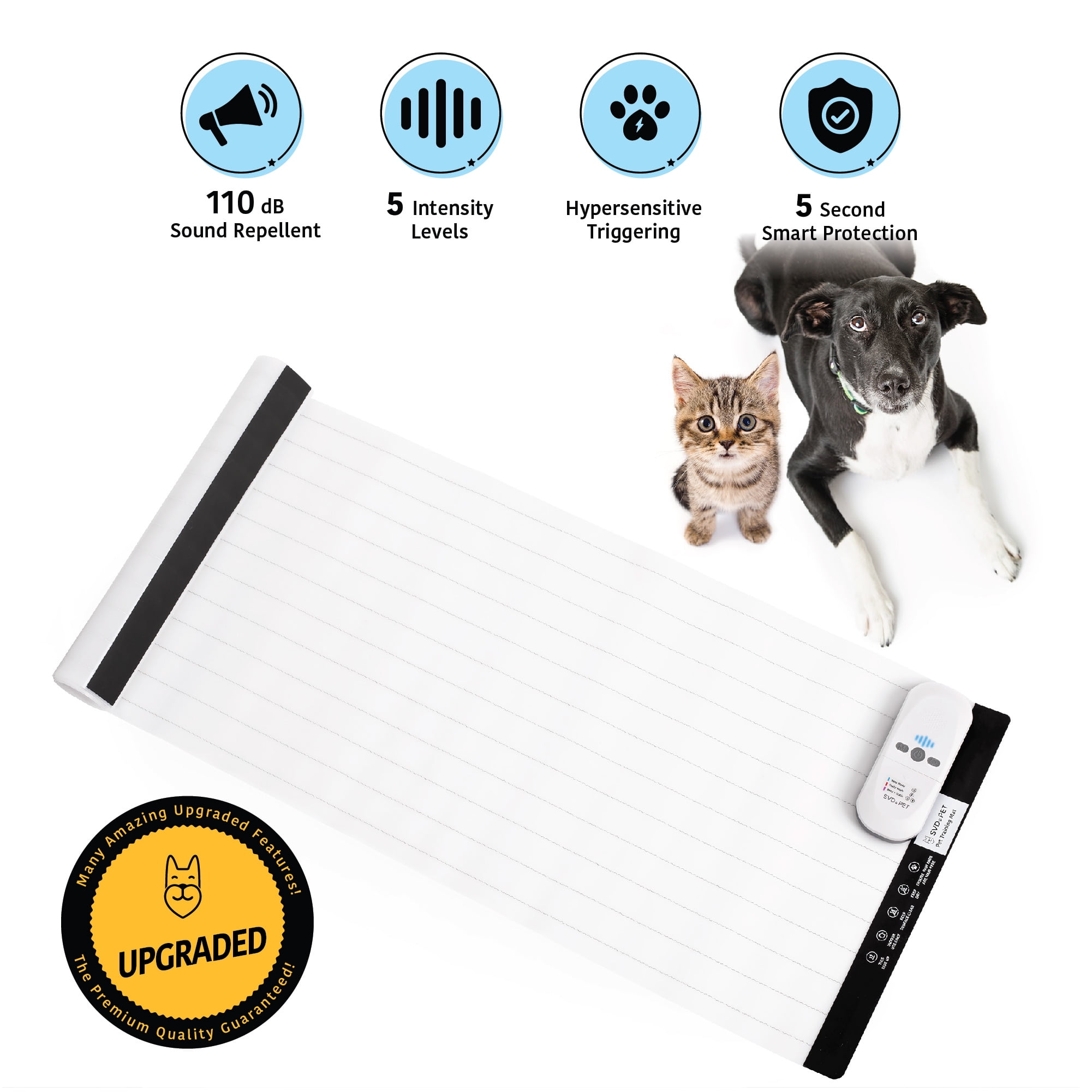 Pet Safe Shock Scat Keep-Away Mat Electronic Pet House Training Mat Pad FT 