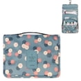 thumbnail image 2 of Bolsas de almacenamiento de viaje portátiles, múltiples bolsillos, bolsas de aseo plegables de gran capacidad, organizador para exteriores o bolsas de cosméticos de maquillaje para el hogar, 2 of 8
