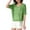 Green, variant on Posijego Women's Short Sleeve Sweaters Summer Crochet Tops Hollow out V Neck Beach Vacation Blouse