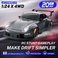 thumbnail image 2 of Coche RC Drift ACAMZAR a escala 1:24 20 km/h 4WD con luces LED para niños, 2 of 9