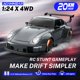 thumbnail image 2 of Coche RC Drift ACAMZAR a escala 1:24 20 km/h 4WD con luces LED para niños, 2 of 9