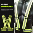 thumbnail image 3 of ropa de deporte Chaleco Night Running Tirantes reflectantes Tráfico Trabajo nocturno Ropa de seguridad Barbie Nuevos Originales, 3 of 6