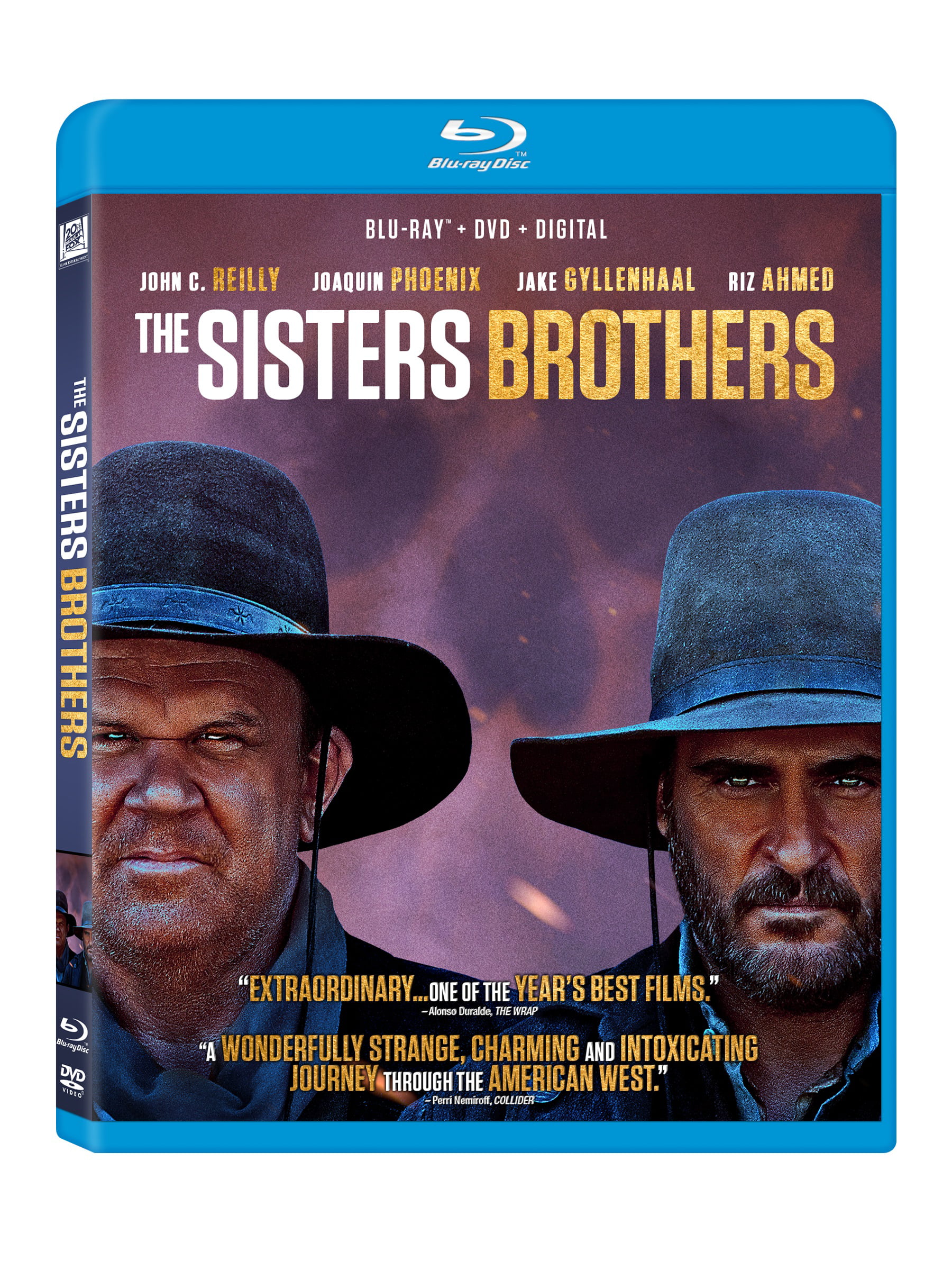 Installation Hare Fortrolig The Sisters Brothers (Blu-ray + DVD + Digital Copy) - Walmart.com