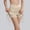 Beige, variant on SEMPAI Tennis Skirts for Women Elastic Waist Ruched Mini Skirt with Shorts Bodycon Skort Stretchy Side Drawstring Athletic Skirt