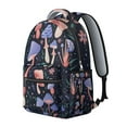 thumbnail image 2 of Mushroom Themed Campus Bookbag for Teens, Organized Interior for Laptop and Notebooks, Comfortable Carry, Ideal Gift for College School Students Life, 2 of 6