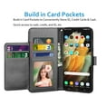 thumbnail image 3 of Galaxy S21 Plus 5G Case, Galaxy S21+ Wallet Case, Galaxy S21+ 5G 2020 PU Leather Cases, Njjex [Kickstand] Luxury PU Leather Wallet Case Flip Folio Cover [Card Slots] [Wrist Strap], 3 of 8