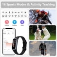 thumbnail image 5 of ST-CARE Fitness Tracker Watch for Men Women, 1.1" HD Touch Screen, Multiple Sports Modes, Activity Tracker with Step Counter, Black, 5 of 11