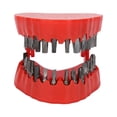 thumbnail image 1 of Denture Drill Bit Holder, Completely Open Sturdy ABS Screwdriver Drill Bit Holder Keep Neat Teeth Model Shaped  For Working Use Black,Red, 1 of 8