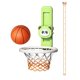 thumbnail image 2 of Aro de baloncesto para niños Cola dispositivo táctil de altura contador de salto Verde, 2 of 8