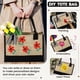 thumbnail image 4 of Set de 4 arpilleras de yute Sweetude con bolsa de maquillaje de lona, 4 of 6