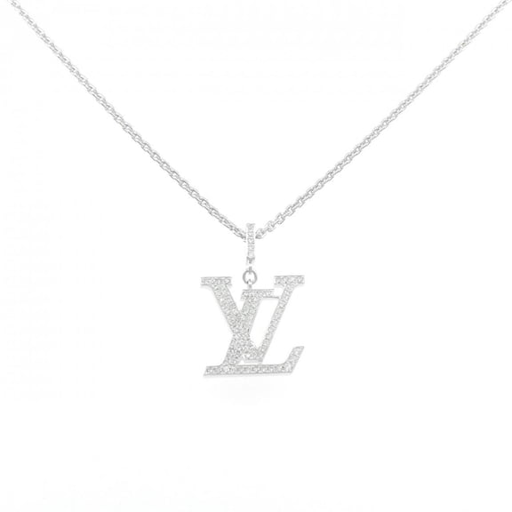 Pre-Owned Louis Vuitton Pendant LV GM Necklace