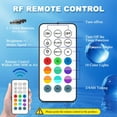 thumbnail image 3 of Pool Lights with Remote, 10 Color Changing Pool Lights for Above Ground Pools, Battery Operated Submersible LED Lights for Pond, Bathtub, Hot Tub, Party, 4 Pack, 3 of 9