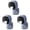 White-3pcs, variant on 2K 2.4G wired WiFi camera. It has two-way audio, color night vision and AI detection, supports cloud and 128G SD storage. Suitable for home security, photography and vlogging.